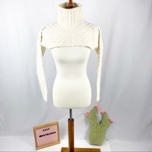 New Zara Cable Knit Arm Warmers (Sz: XS-S)